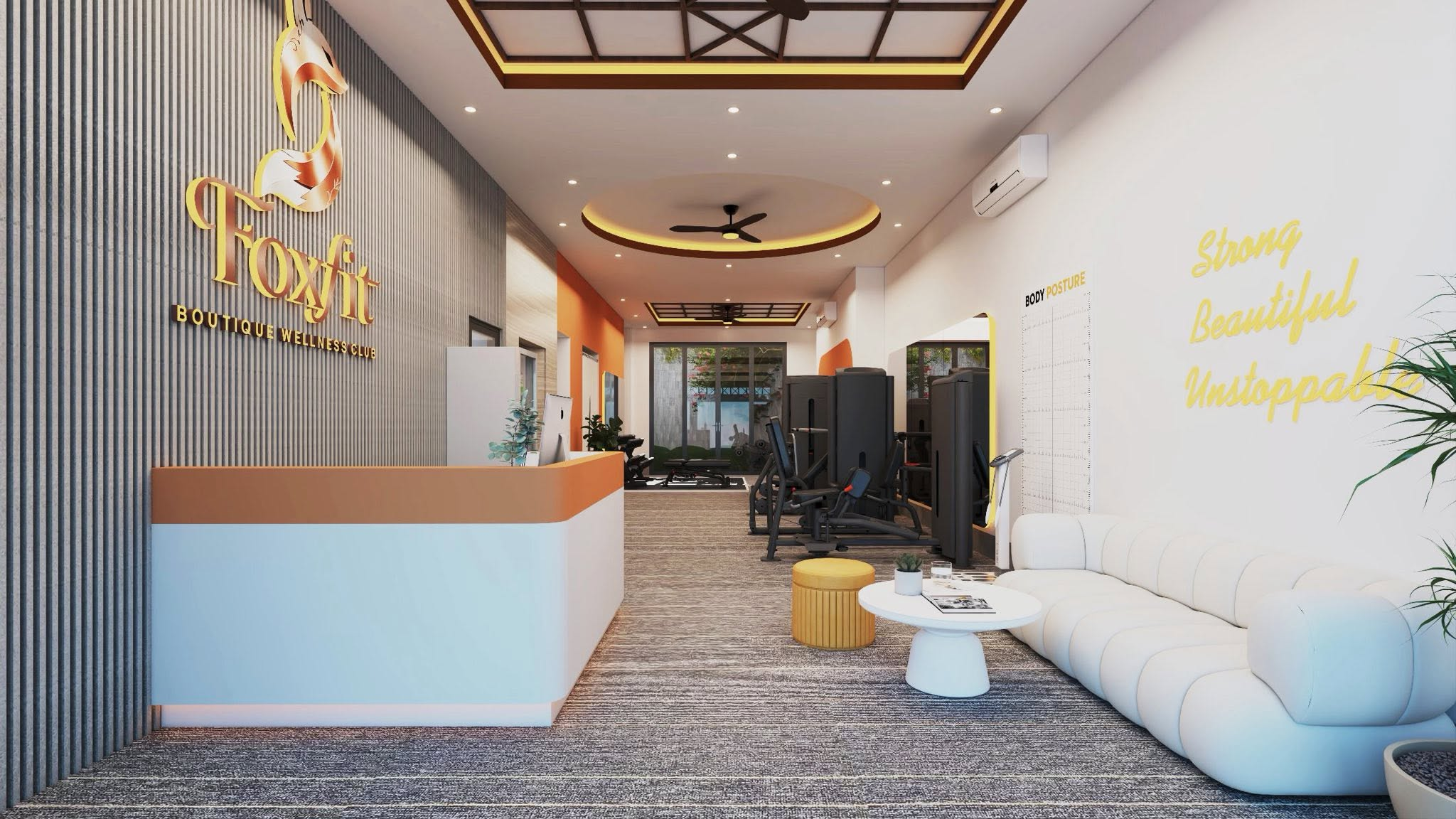 Không gian boutique tại Foxfit